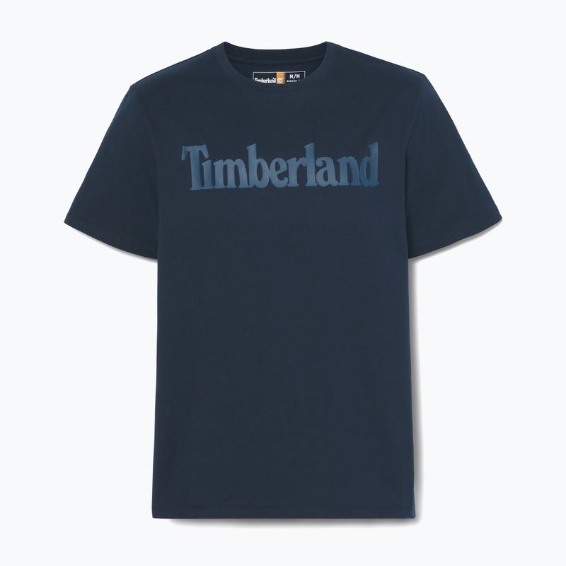 Футболка чоловіча Timberland Tfo Wordmark Logo dark sapphire/dark denim 4