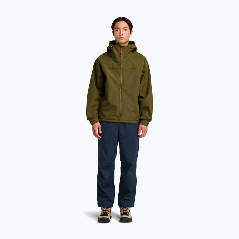 Куртка чоловіча Timberland Softshell Hooded dark olive 2