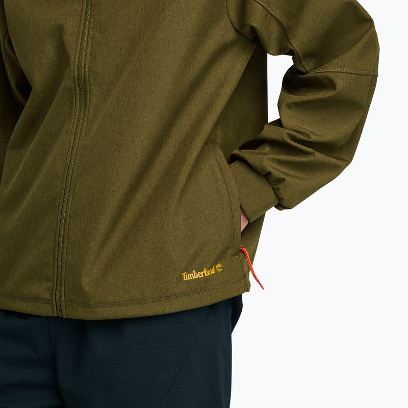 Куртка чоловіча Timberland Softshell Hooded dark olive 5