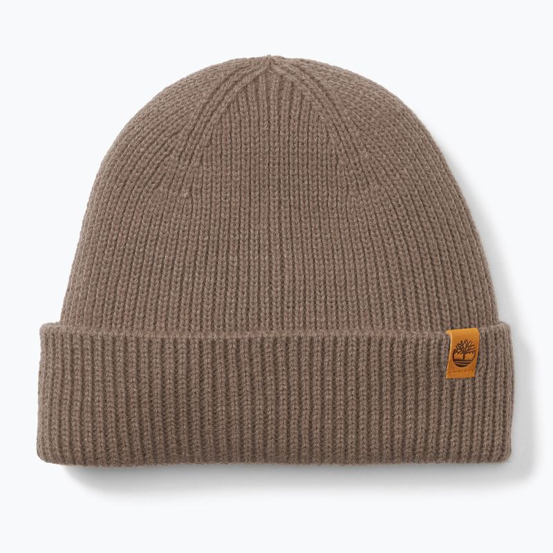 Шапка зимова Timberland Fisherman Beanie chocolate chip
