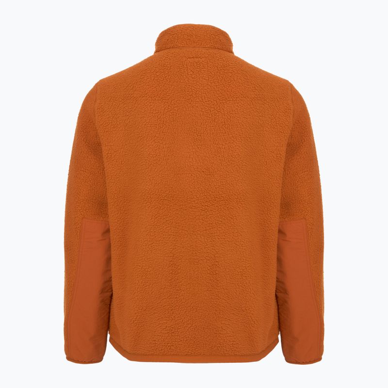 Чоловічий світшот Timberland Sherpa Mix Media Fleece umber з флісу 2