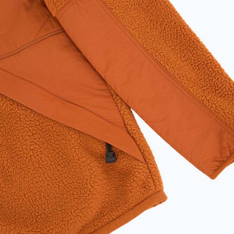 Чоловічий світшот Timberland Sherpa Mix Media Fleece umber з флісу 4
