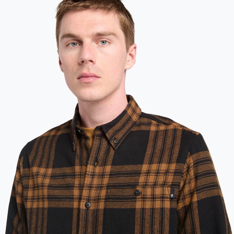Сорочка чоловіча Timberland Solucell Plaid Shirt umber yd 4