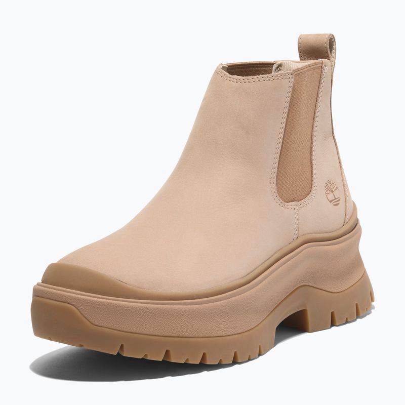 Жіночі черевики Timberland Roxie Lane Mid Chelsea світло-бежевий нубук 9