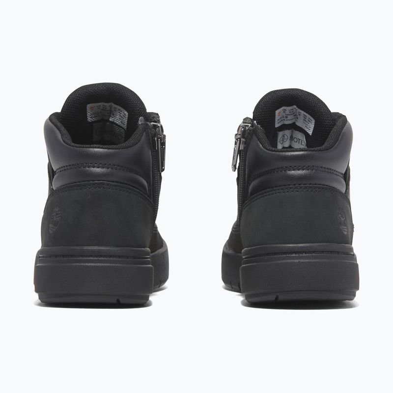 Timberland Seneca Bay Mid Lace blackout нубукові дитячі черевики 12