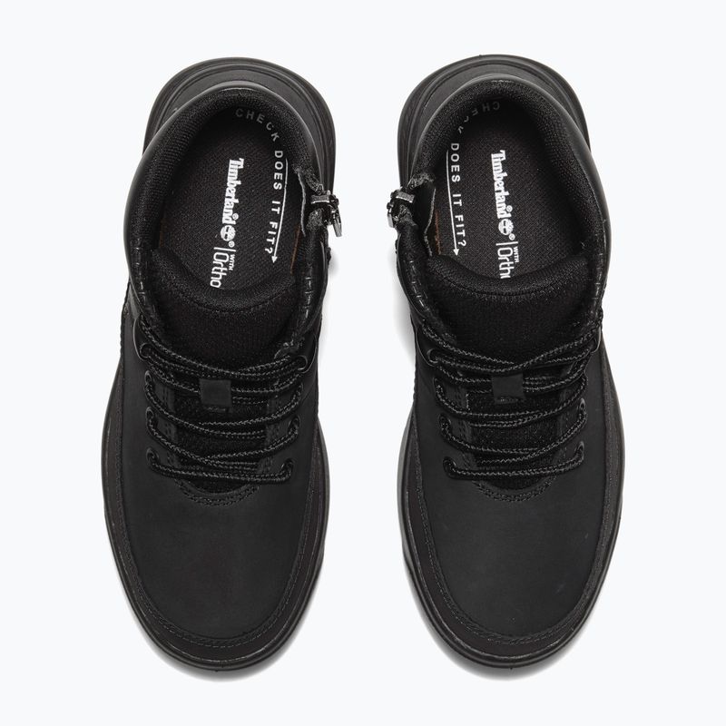 Timberland Seneca Bay Mid Lace blackout нубукові дитячі черевики 14