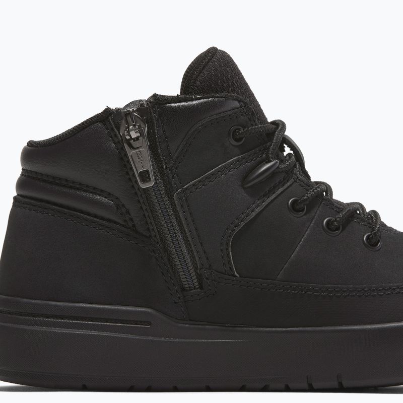 Timberland Seneca Bay Mid Lace blackout нубукові дитячі черевики 15