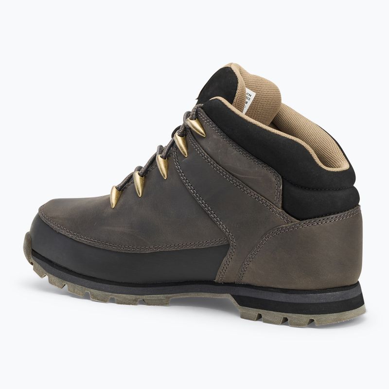 Черевики чоловічі Timberland Euro Sprint medium grey full grain 3