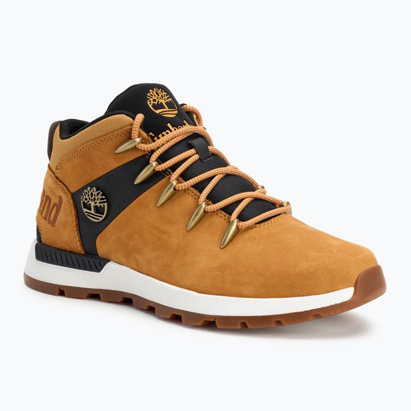 Чоловічі черевики Timberland Sprint Trekker Mid Lace пшеничний нубук/чорні