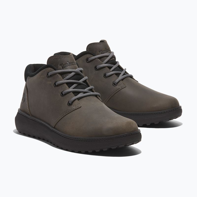 Чоловічі черевики Timberland Hudson Road Mid Lace Chukka темно-сірі повнозернисті 8