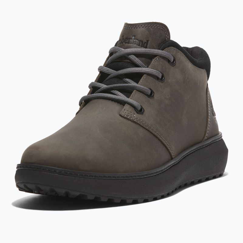 Чоловічі черевики Timberland Hudson Road Mid Lace Chukka темно-сірі повнозернисті 9