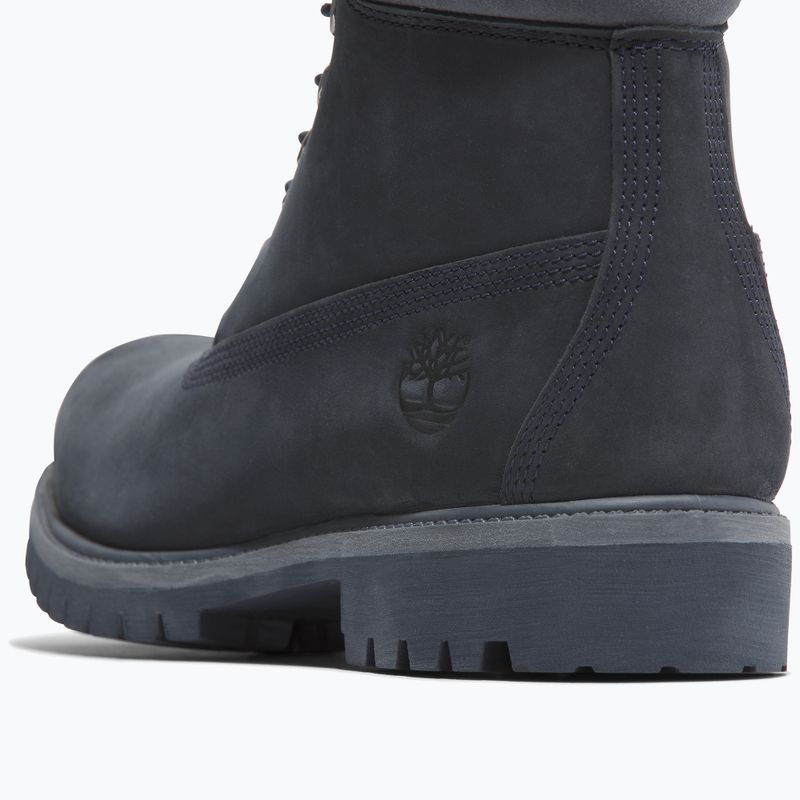 Чоловічі туфлі Timberland Premium 6 In Lace темно-сині з нубуку 8