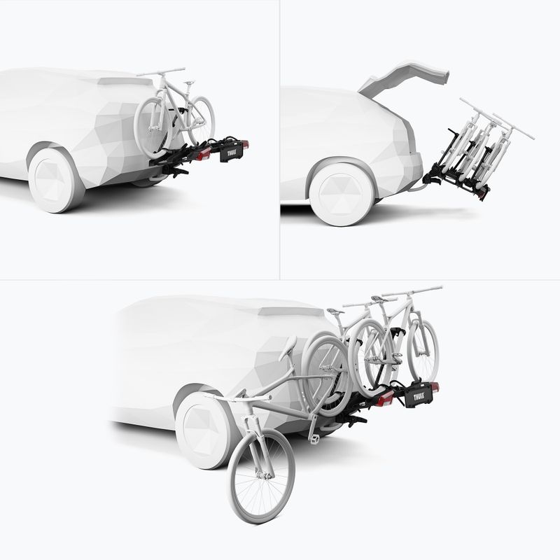 Багажник велосипедний на гак Thule OutPace 3Bike black 9