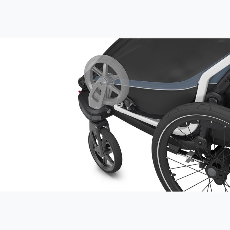 Причіп велосипедний 2-місний Thule Chariot Cab dark slate 6