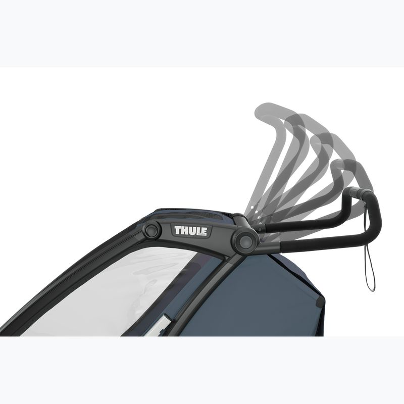 Причіп велосипедний 2-місний Thule Chariot Cab dark slate 7