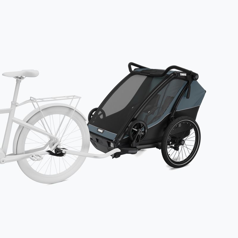 Причіп велосипедний 2-місний Thule Chariot Cab dark slate 9
