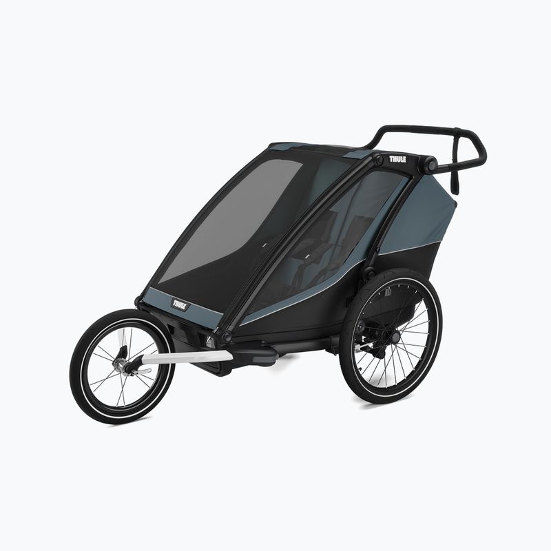 Причіп велосипедний 2-місний Thule Chariot Cab dark slate 10