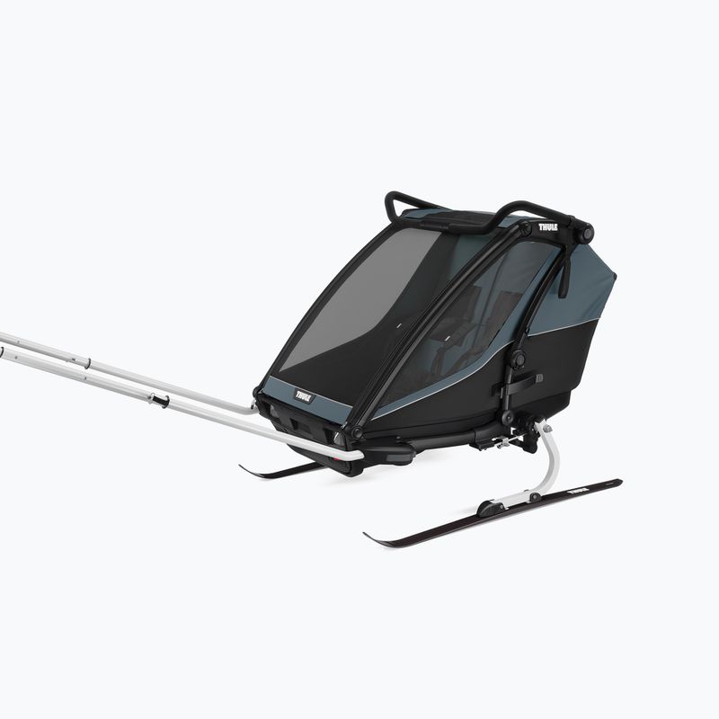 Причіп велосипедний 2-місний Thule Chariot Cab dark slate 12