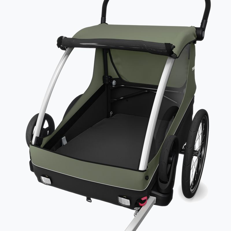 Причіп велосипедний Thule Courier vintage green 2