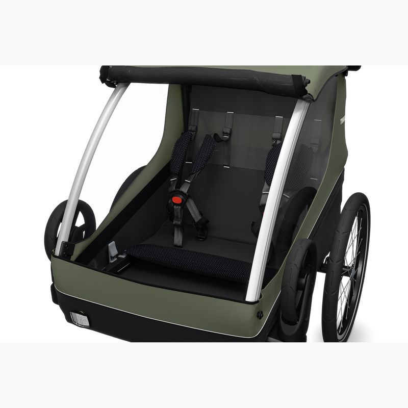Причіп велосипедний Thule Courier vintage green 5