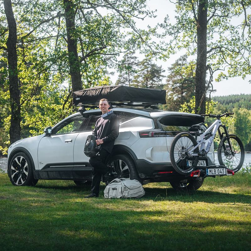 Багажник для велосипедів на фаркоп Thule VeloLite 2Bike black 8