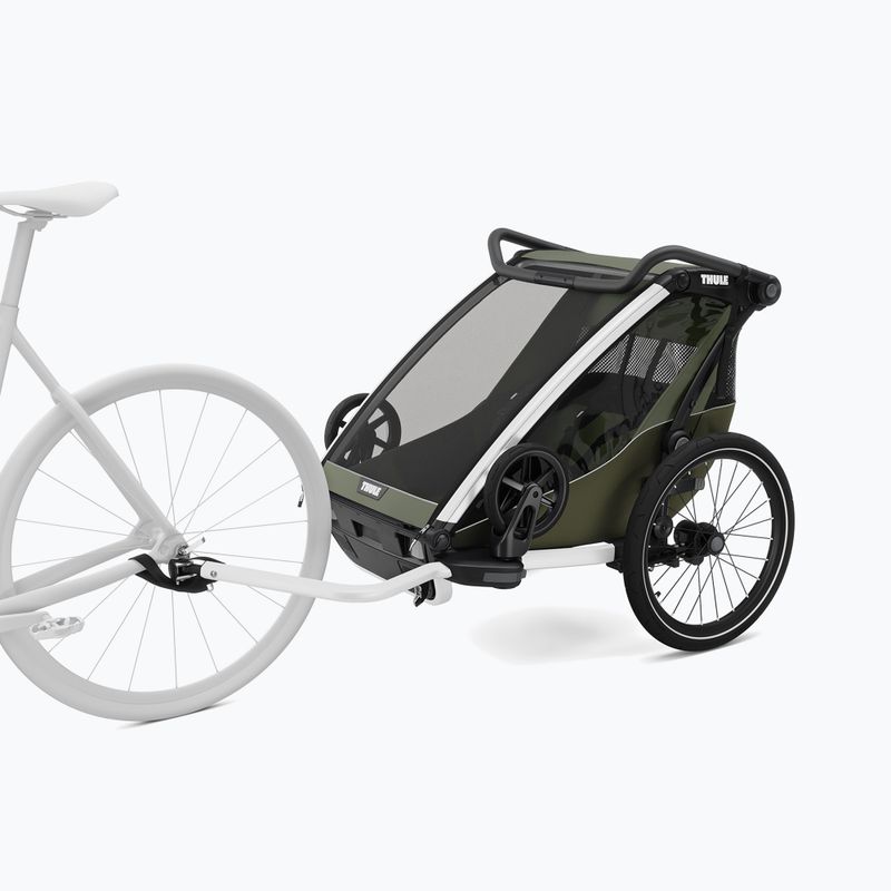 Причіп велосипедний Thule Chariot Lite Double vintage green 3