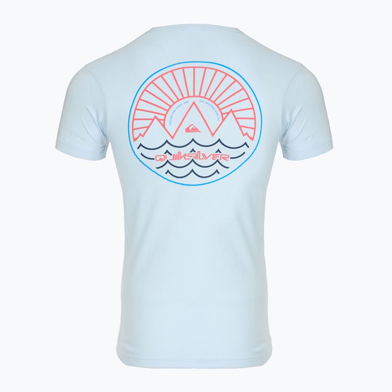 Футболка чоловіча Quiksilver Summit Sunset blue/red combo 2