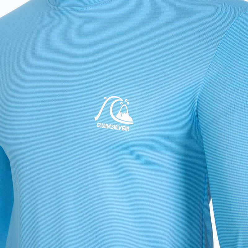 Лонгслів для плавання чоловічий Quiksilver Heritage Heather azure blue 4