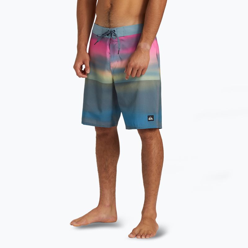 Шорти для плавання чоловічі Quiksilver Highline Straight Leg 19" Prism Pink 4