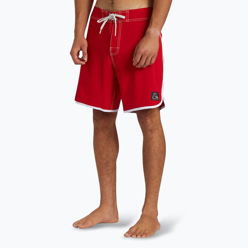 Шорти для плавання чоловічі Quiksilver Original Scallop 18" Salsa 4