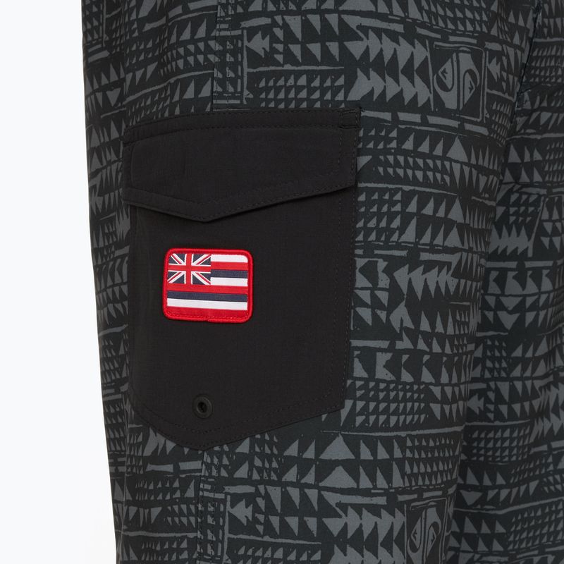 Шорти для плавання чоловічі Quiksilver Surfsilk Hawaii 21" Black 3
