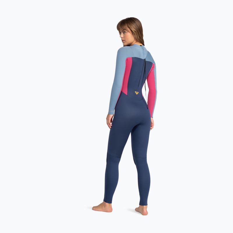 Гідрокостюм жіночий ROXY 4/3 мм Prologue Back Zip GBS dark denim 2