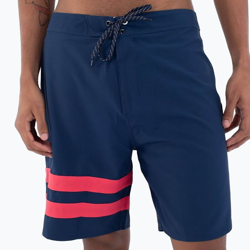 Шорти для плавання чоловічі Hurley Phantom Block Party 18" pagent blue