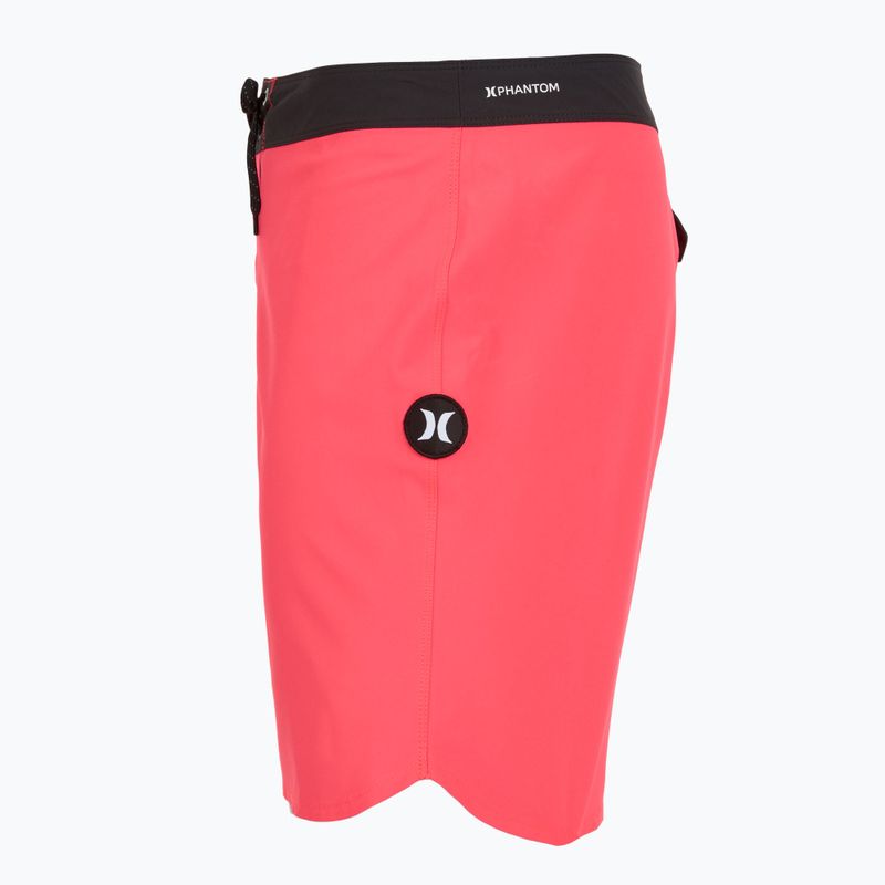 Шорти для плавання чоловічі Hurley Phantom Block Party 18" neon pink 3