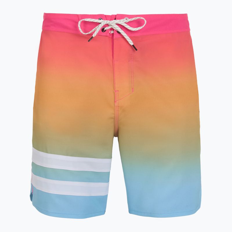 Шорти для плавання чоловічі Hurley Phantom Block Party 18" nectarine 2