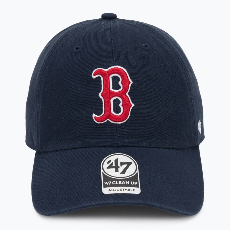 Кепка 47 Brand MLB Boston Red Sox CLEAN UP navy 2