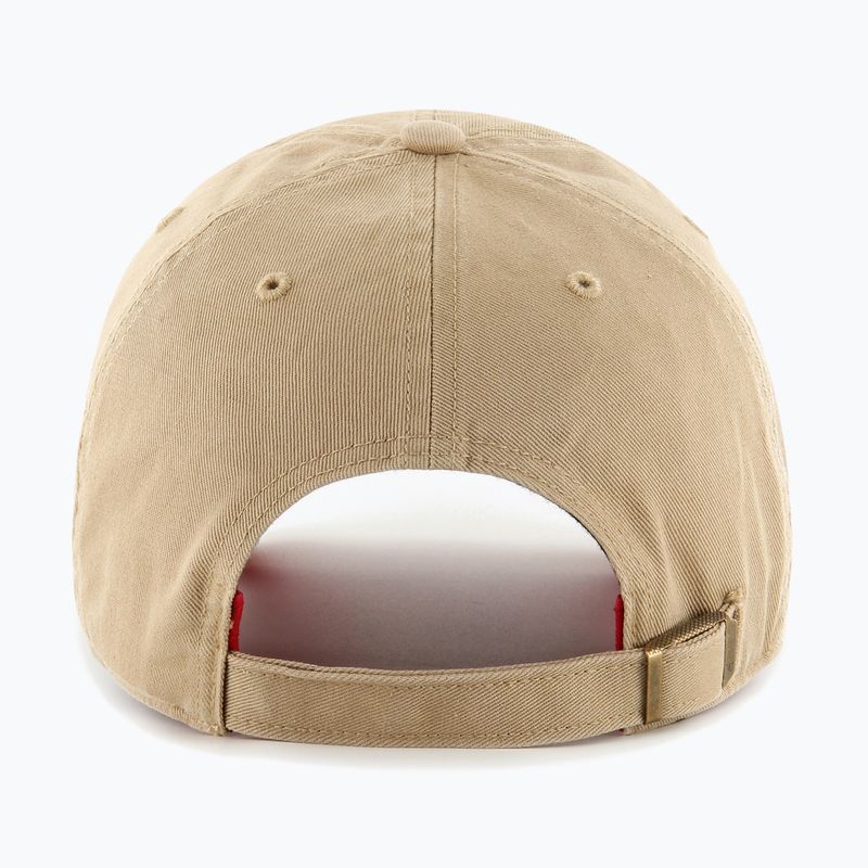 Кепка 47 Brand MLB New York Yankees Icon CLEAN UP khaki 2