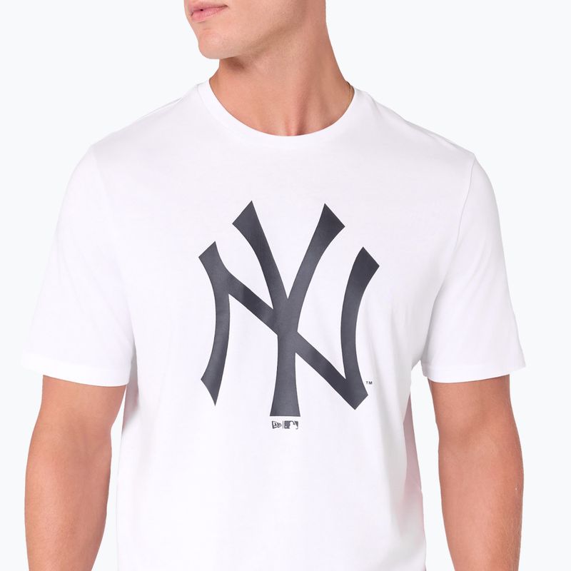 Футболка чоловіча New Era NOS MLB Rregular New York Yankees white 3