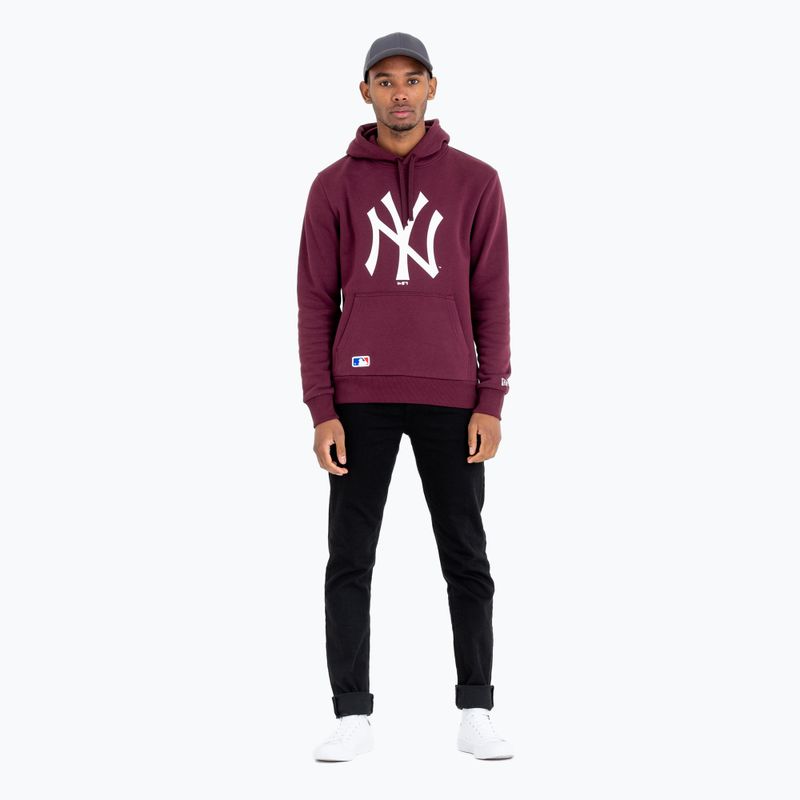 Кофта чоловіча New Era NOS MLB Reguler New York Yankees Hoody dark purple 2