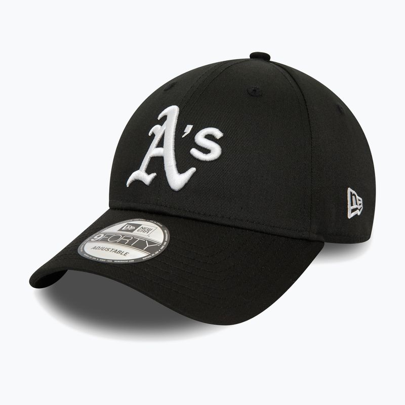 Чоловіча бейсболка New Era Patch 9Forty Oakland Athletics чорна 2