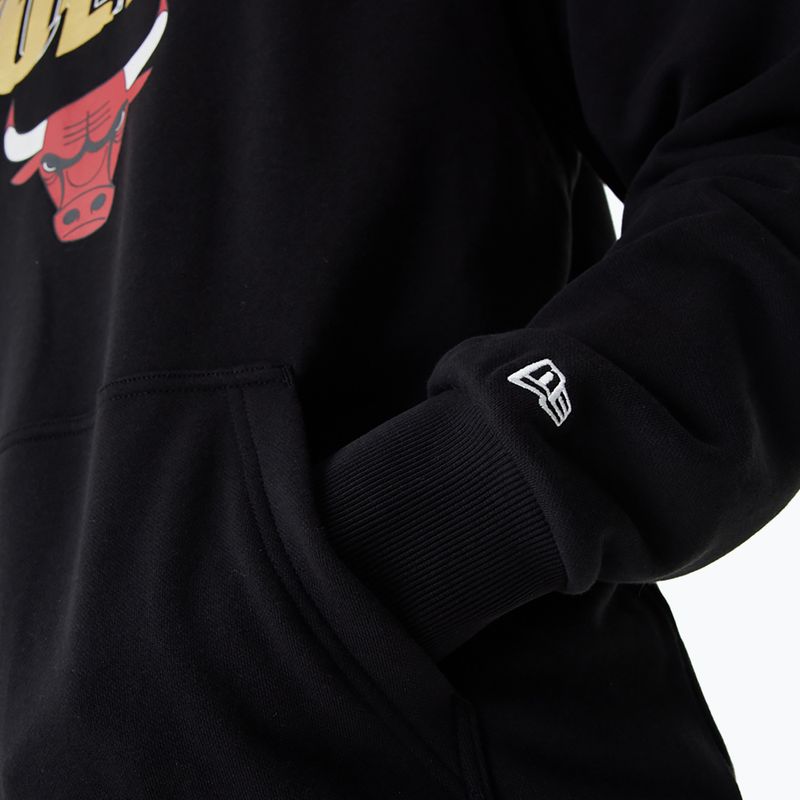 Кофта чоловіча New Era Team Script OS Hoody Chicago Bulls black 6