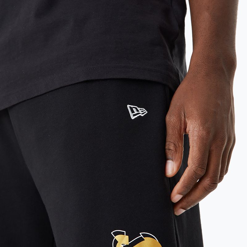 Штани чоловічі New Era NBA Team Script Jogger Los Angeles Lakers black 6