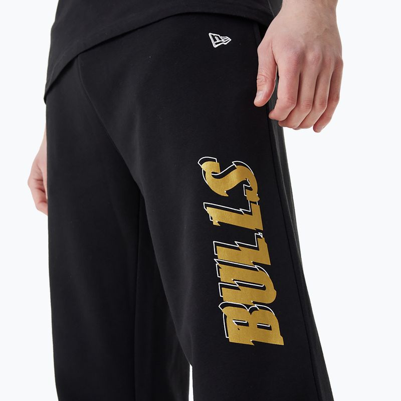 Штани чоловічі New Era NBA Team Script Jogger Chicago Bulls black 5