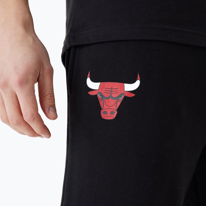 Штани чоловічі New Era NBA Team Script Jogger Chicago Bulls black 7