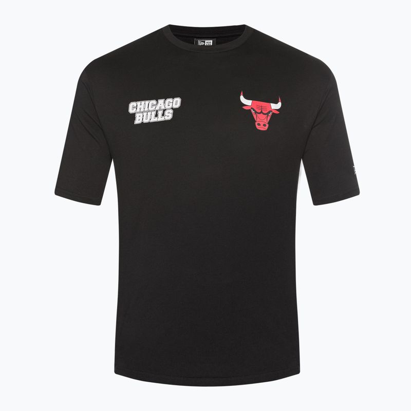 Футболка чоловіча New Era NBA Large гraphic BP OS Tee Chicago Bulls black 7