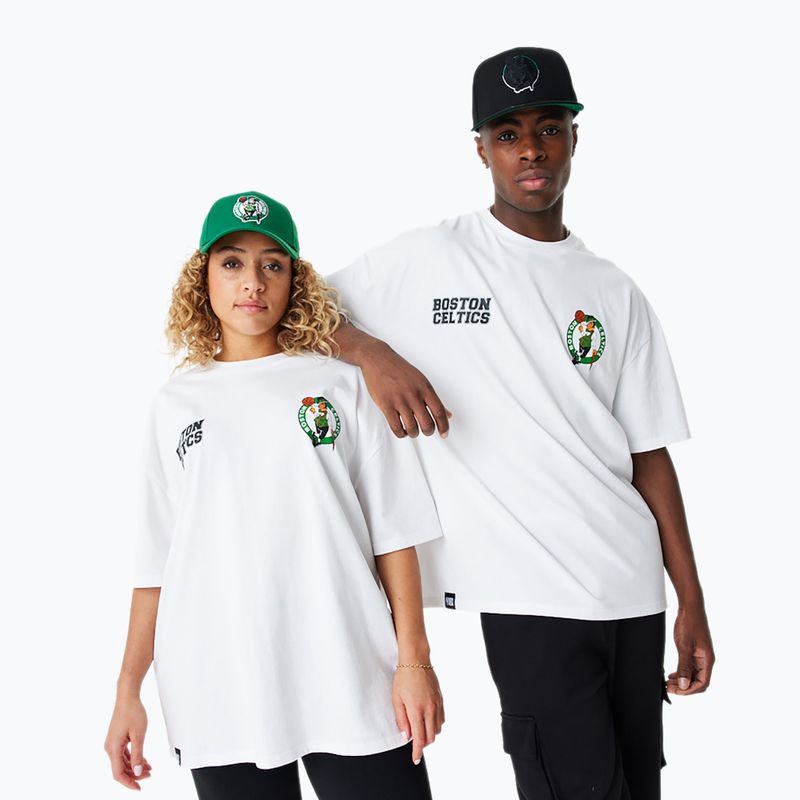 Футболка чоловіча New Era NBA Large гraphic BP OS Tee Boston Celtics white 7