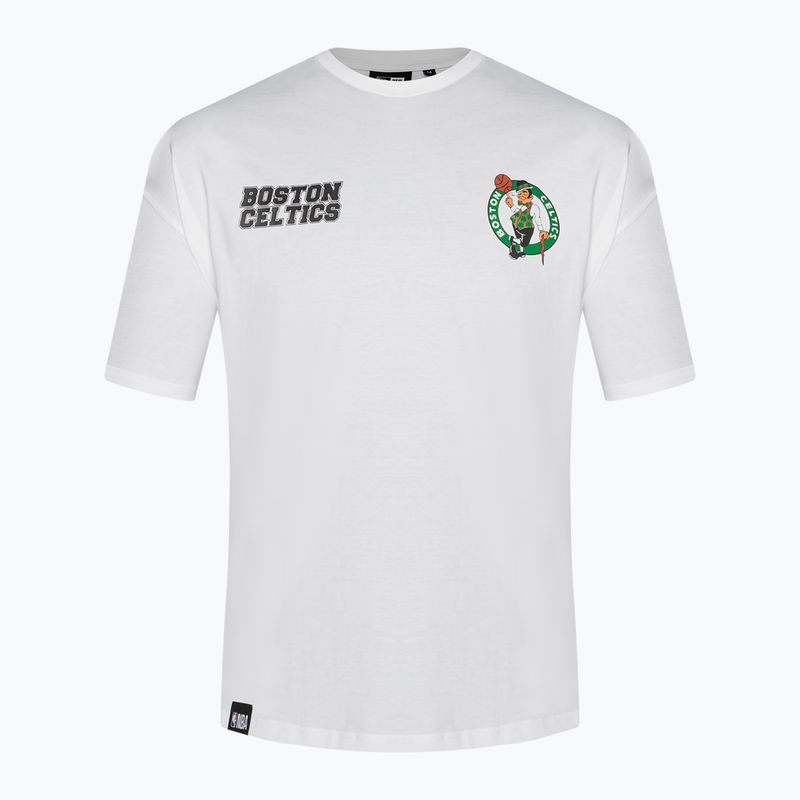 Футболка чоловіча New Era NBA Large гraphic BP OS Tee Boston Celtics white 8
