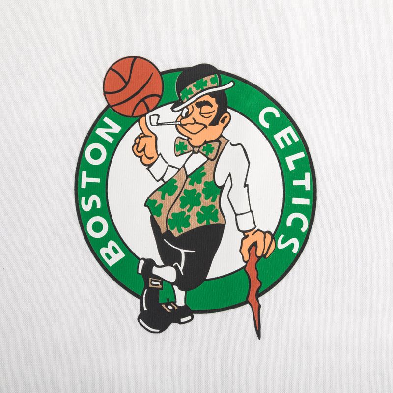 Футболка чоловіча New Era NBA Large гraphic BP OS Tee Boston Celtics white 11