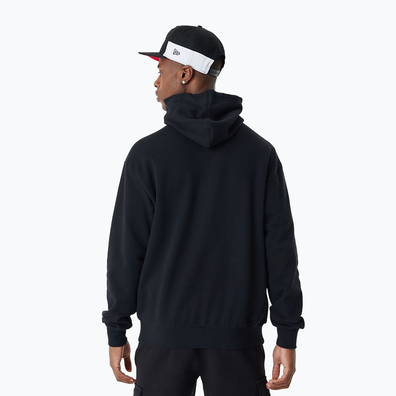 Кофта чоловіча New Era NBA гraphic OS Hoody Chicago Bulls black 3