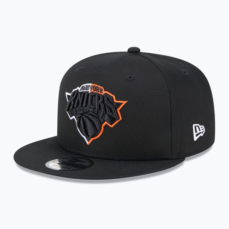 Бейсболка New Era Split Logo 9Fifty New York Knicks black 2